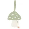 Image de Doudou attache-tétine en gaze de coton Champignon