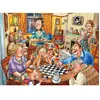 Image de Puzzle 1000 pièces : Wasgij Destiny 25 - Soirée de jeux ! Jumbo-1110100594