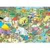 Image de Puzzle 1000 piÃ¨ces : JVH - Camping nature