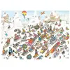 Image de Puzzle 1000 pièces : JVH - Descente effrenée de la montagne Jumbo-1110100615