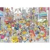 Image de Puzzle 1000 piÃ¨ces : Wasgij Destiny 10 - Chaos dans la rue commerÃ§ante !