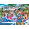 Image de Puzzle 1000 pièces : Wasgij Original 49 - Panique au padel !