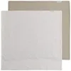 Image de Lot de 2 langes Tender Beige-Linen (115 x 115 cm)