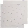 Image de Lot de 2 langes Tender Linen-Clover (115 x 115 cm)