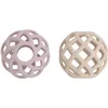 Image de Lot de 2 balles de préhension Vieux Rose-Warm Linen