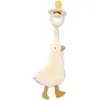 Image de Doudou attache-tétine en gaze de coton Oie