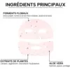 Image de Whamisa Masque Hydrogel aux Fleurs Bio en tissu x1