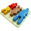 Image de Puzzle à encastrer Crocodile (4 pièces)