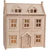 Image de Maison de poupée victorienne en bois
