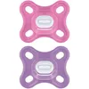 Image de Lot de 2 sucettes Comfort Rose en silicone (0-2 mois)