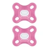 Image de Mam comfort sucette en silicone 0 mois couleur rose