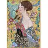 Image de Puzzle 1000 PiÃ¨ces : Dame A L'Eventail, Klimt