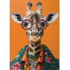 Image de Puzzle 1000 pièces : Crazy giraffe