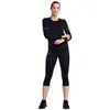 Image de T-shirt manches longues femme 2XU Aero WR6564A-BLK-SRF Noir M