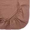 Image de Drap housse Caramel Glacé (60 x 120 cm)