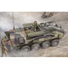 Image de Maquette Véhicule blindé équipé d'un mortier LAV-M : US Marines Corps Trumpeter-TR00391
