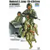 Image de Figurines militaires : Équipage et infanterie de l'armée américaine Trumpeter-TR00415