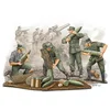 Image de Figurines 2ème Guerre Mondiale : Artilleurs allemands en action Trumpeter-TR00426