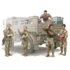 Image de Figurines militaires : Equipe logistique Armée US moderne Trumpeter-TR00429