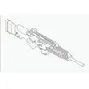 Image de Accessoires militaires : Sélection d'armes à feu allemandes SL8 RAS (6 pistolets) Trumpeter-TR00520