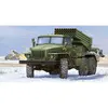 Image de Maquette véhicule militaire : Camion lance-roquettes russe BM-21 Trumpeter-TR01013