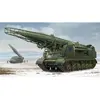 Image de Maquette véhicule militaire : Lanceur 2P19 ex-soviétique avec missile R-17 (SS-1C SCUD B) du système Trumpeter-TR01024