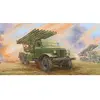 Image de Maquette véhicule militaire : Véhicule lance-roquettes soviétique 2B7 BM-13 NM Trumpeter-TR01075