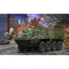 Image de Maquette véhicule militaire : M1129 Stryker Mortar Carrier w. 120mm Trumpeter-TR01512