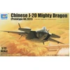 Image de Maquette avion : Chinese J-20 Mighty Dragon (prototype n°2011) Trumpeter-TR01665