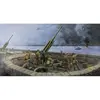 Image de Maquette canon : Canon de défense aérienne soviétique 52-K 85mm M1943 Version tardive Trumpeter-TR02342