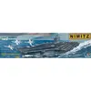 Image de Maquette bateau : Porte-avions américain à propulsion nucléaire CVN-68 Nimitz Trumpeter-TR05201
