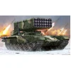 Image de Maquette Char : Char Lance Roquettes Multiple (24 tubes) TOS-1 Soviétique - 1990 Trumpeter-TR05582