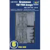 Image de Maquette avions : Set 6 mini avions Grumman TBF/TBM Avenger Trumpeter-TR06212