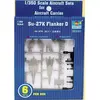 Image de Maquette avions : Set 6 mini avions Sukhoi Su-27 Flanker D Trumpeter-TR06215