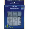 Image de Maquette avions : Set 6 mini avions Grumman F/A-18 E Super Hornet Trumpeter-TR06221