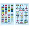 Image de Accessoires pour maquettes bateaux : Set de drapeaux WWII Trumpeter-TR06630