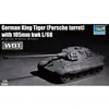 Image de Maquette char : German King Tiger (Tourelle Porsche) avec 105mm kWh L/68 Trumpeter-TR07161