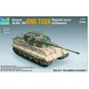 Image de Maquette Char : King Tiger avec zimmerit 1944 : Tourelle Henschel Trumpeter-TR07291