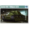 Image de Maquette char : Soviet KV-7 (Object 227) Trumpeter-TR09504