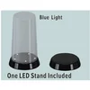 Image de Vitrine haute et ronde (haut plat) : Base avec LED Lumineux Trumpeter-TR09864