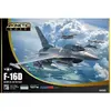 Image de Maquette avion militaire : Gold Series : F-16D BLOCK 30/40/50 USAF Kinetic-K48105