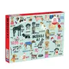 Image de Puzzle 1000 piÃ¨ces : Hot Dogs A-Z