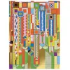 Image de Puzzle 1000 pièces : Cactus et formes Frank Lloyd Wright Saguaro Galison-35352