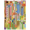 Image de Puzzle 1000 pièces : Cactus et formes Frank Lloyd Wright Saguaro