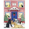 Image de Puzzle 1000 pièces : Chalet de Noël Galison-35688