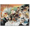Image de Puzzle 1000 piÃ¨ces : DÃ©jeuner des canotiers, Meowsterpiece de l'art occidental