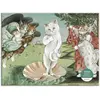 Image de Puzzle 1000 pièces : Naissance de Vénus, Meowsterpiece de l'art occidental Galison-36808