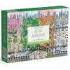 Image de Puzzle en bois 250 pièces : Les 4 saisons du parc aux chiens, Michael Storrings Galison-73105