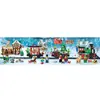 Image de Puzzle 100 piÃ¨ces : Puzzle Train de NoÃ«l Lego