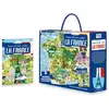 Image de Coffret livre et puzzle 200 pièces : Voyage, découvre, explore : La France Sassi-307384